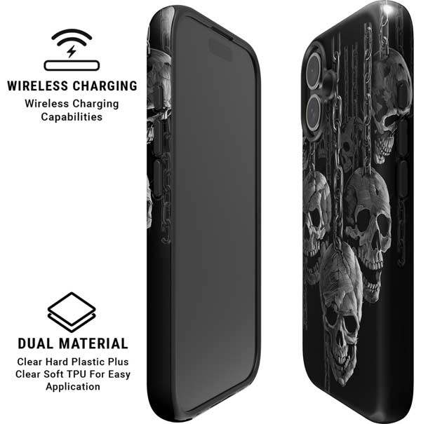 Liquid Blue Hanging Out iPhone 16 Magsafe Impact Case
