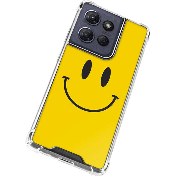Happy Face Moto G 5G (2025) Clear Case