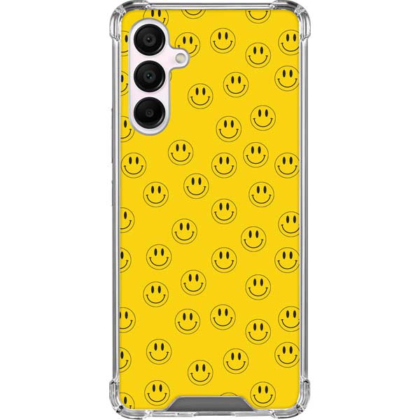 Happy Face Pattern Galaxy A16 5G Clear Case