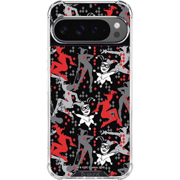 DC Comics Harley Quinn All Over Print Google Pixel 10 Pro Clear Case