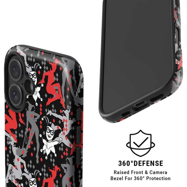 DC Comics Harley Quinn All Over Print iPhone 16 Magsafe Impact Case