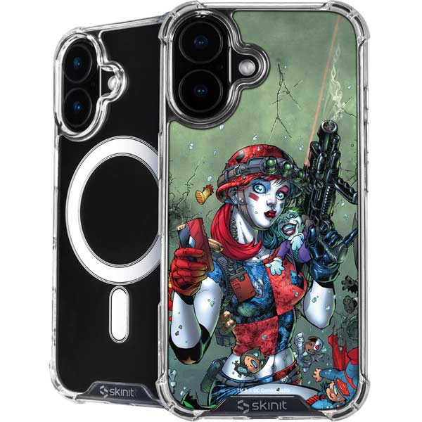 DC Comics Harley Quinn Little Black Book Cover#47 New 52 Art by Jim Lee iPhone 17 MagSafe Case