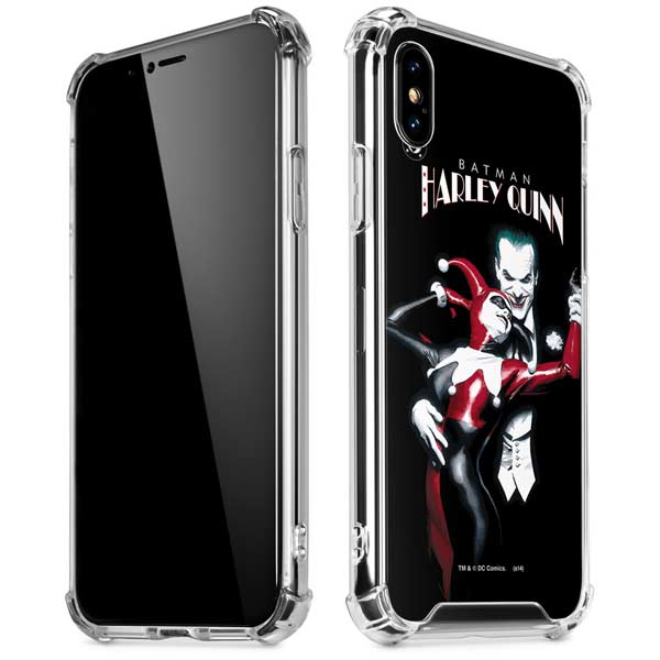 DC Comics The Joker Batman: Harley Quinn Cover #1 Art by Alex Ross. Piece Also known as Tango with Evil iPhone X/XS Clear Case