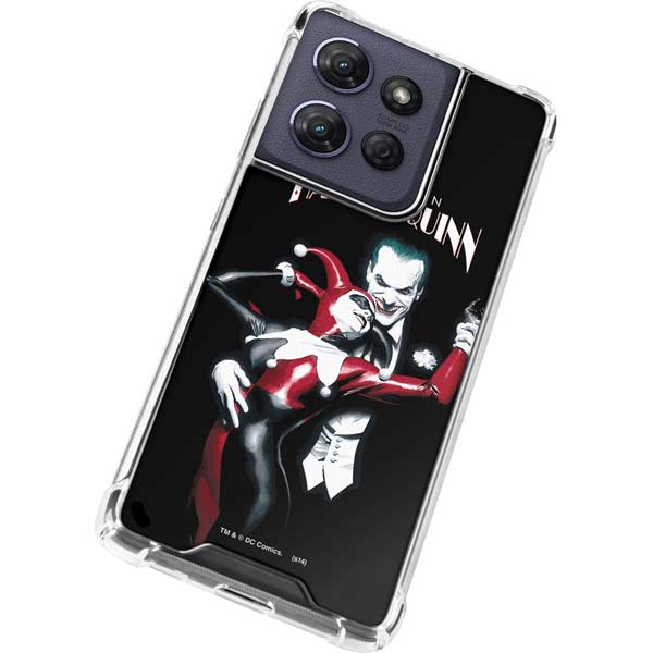 DC Comics The Joker Batman: Harley Quinn Cover #1 Art by Alex Ross. Piece Also known as Tango with Evil Moto G 5G (2025) Clear Case
