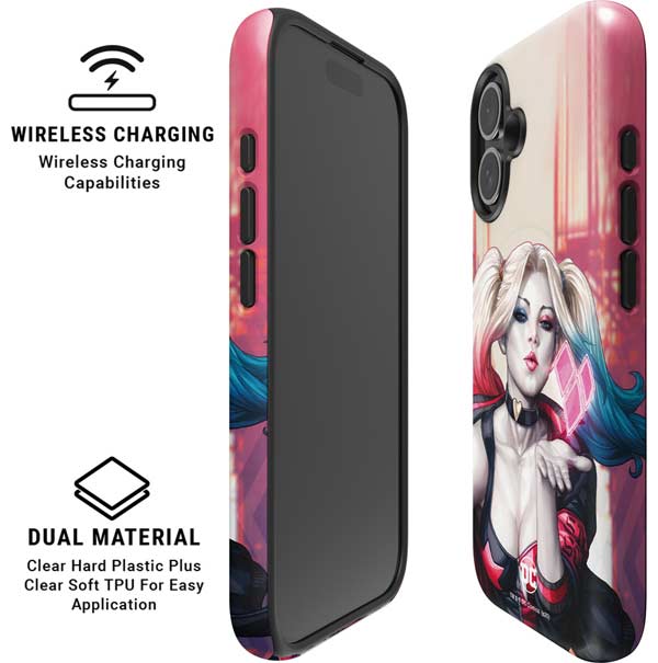 DC Comics Harley Quinn Rebirth Cover #1 Legacy Color Variant Art by Art Germ iPhone 16 Magsafe Impact Case
