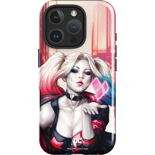 DC Comics Harley Quinn Rebirth Cover #1 Legacy Color Variant Art by Art Germ iPhone 16 Pro Magsafe Impact Case