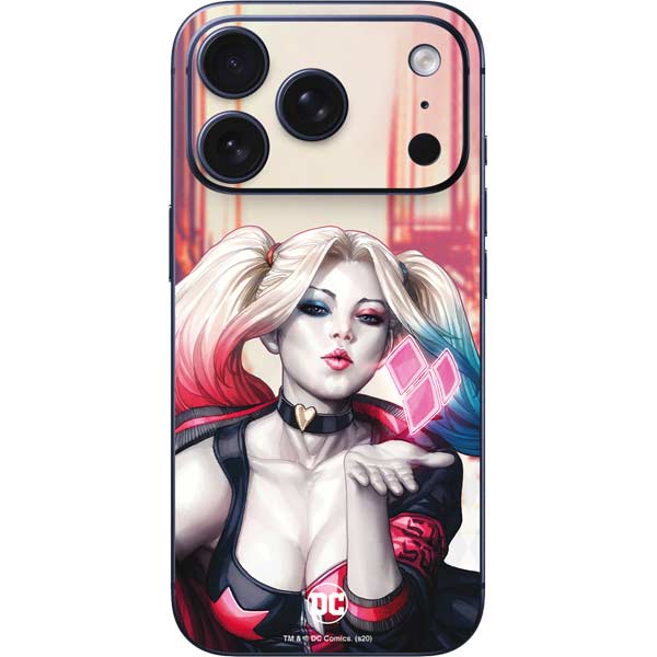 DC Comics Harley Quinn Rebirth Cover #1 Legacy Color Variant Art by Art Germ iPhone 17 Pro Skin
