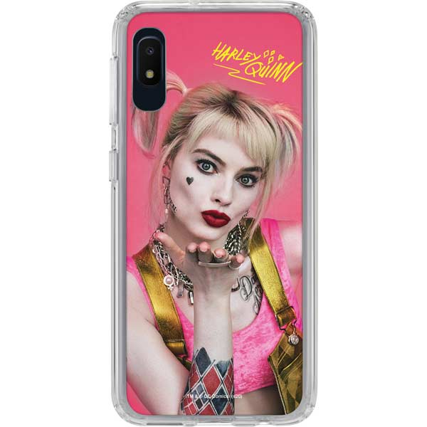 DC Comics Harley Quinn Blowing Kisses Galaxy Cases