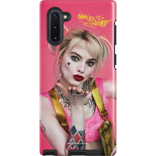 DC Comics Harley Quinn Blowing Kisses Galaxy Cases