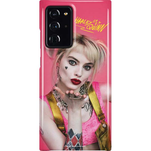DC Comics Harley Quinn Blowing Kisses Galaxy Cases