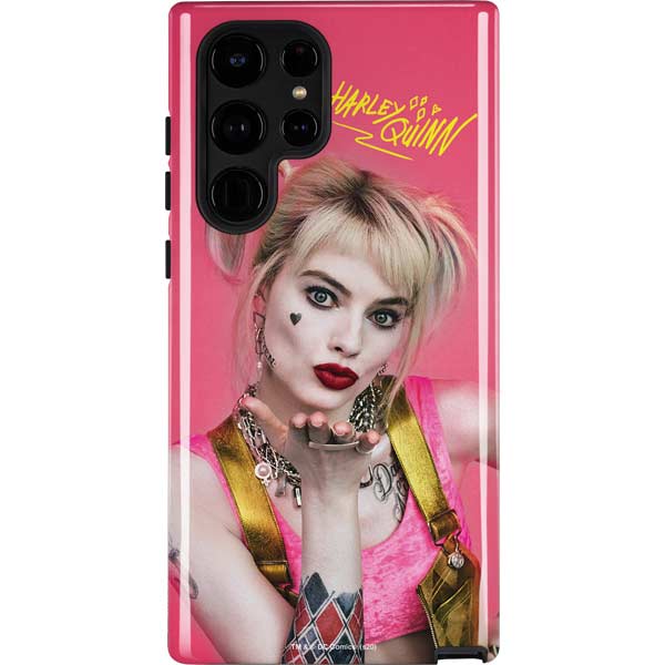 DC Comics Harley Quinn Blowing Kisses Galaxy Cases