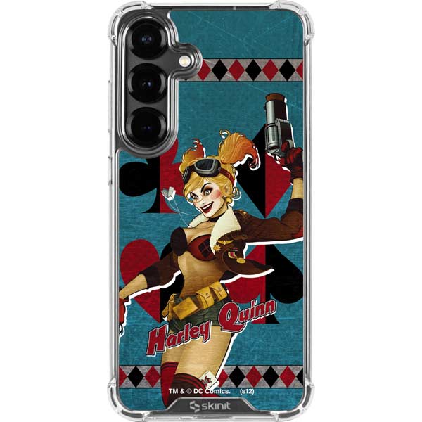 DC Comics Bombshells Harley Quinn Galaxy S26 Plus Clear Case