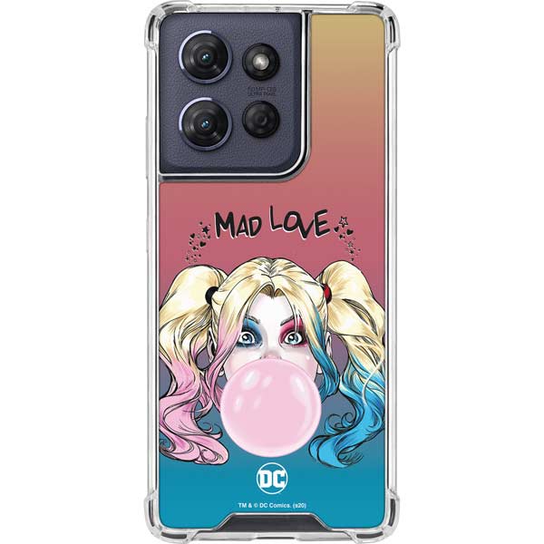 DC Comics Harley Quinn Mad Love Moto G 5G (2025) Clear Case