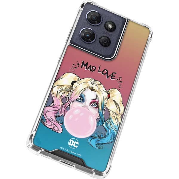 DC Comics Harley Quinn Mad Love Moto G 5G (2025) Clear Case