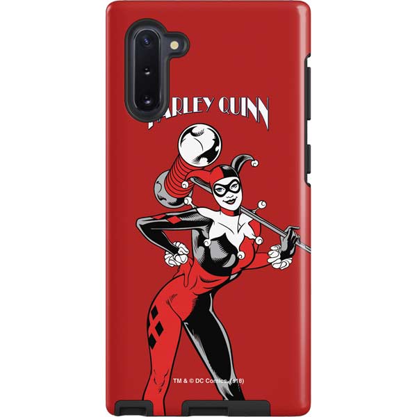 DC Comics Harley Quinn Classic Art Pose Galaxy Cases