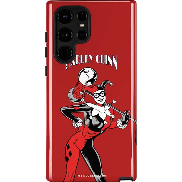 DC Comics Harley Quinn Classic Art Pose Galaxy Cases