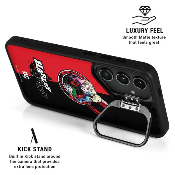 DC Comics Harley Quinn Puddin Galaxy S26 Kickstand Case