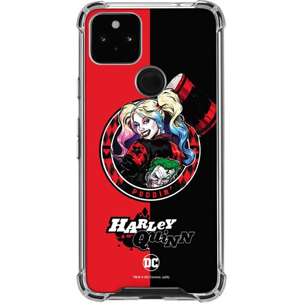DC Comics Harley Quinn Puddin Pixel Cases