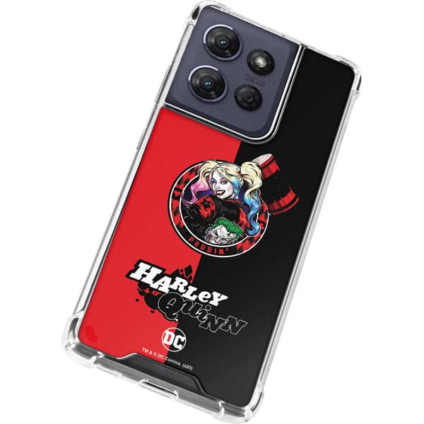 DC Comics Harley Quinn Puddin Moto G Power 5G (2025) Clear Case