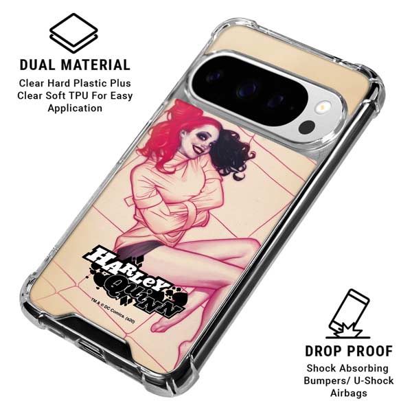 DC Comics Harley Quinn The Hottest of the City Cover New 52 Vol 1 Google Pixel 10 Pro Clear Case