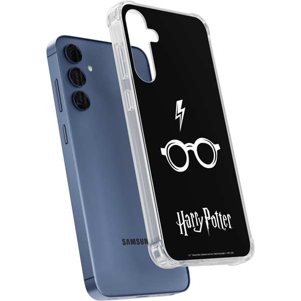 Wizarding World Harry Potter Scar and Glasses Galaxy A35 5G Clear Case