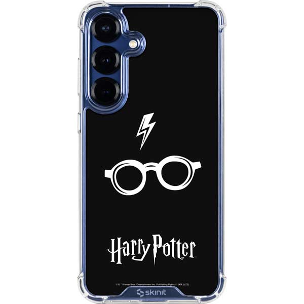 Wizarding World Harry Potter Scar and Glasses Galaxy S25 Plus Clear Case