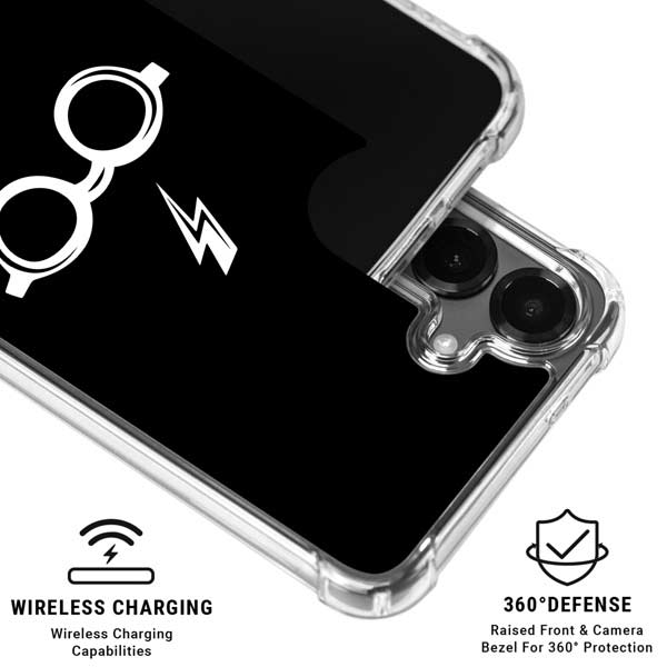Wizarding World Harry Potter Scar and Glasses Galaxy S26 Plus Clear Case