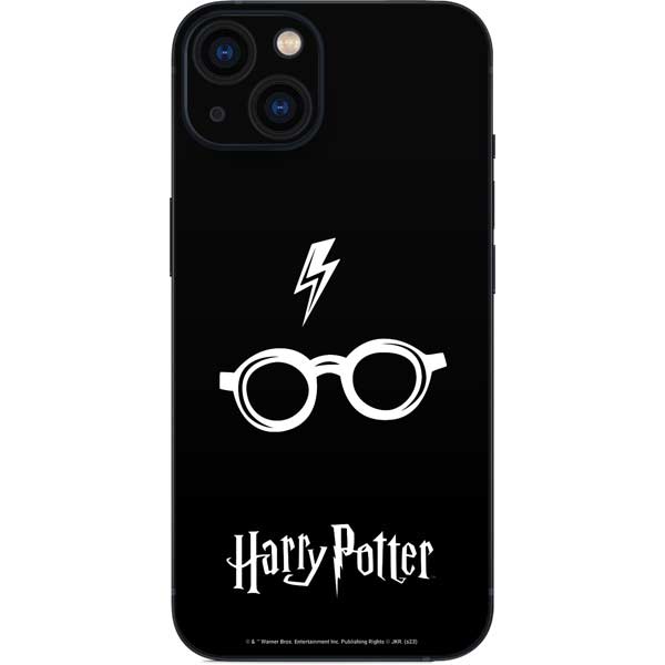 Wizarding World Harry Potter Scar and Glasses iPhone 15 Skin