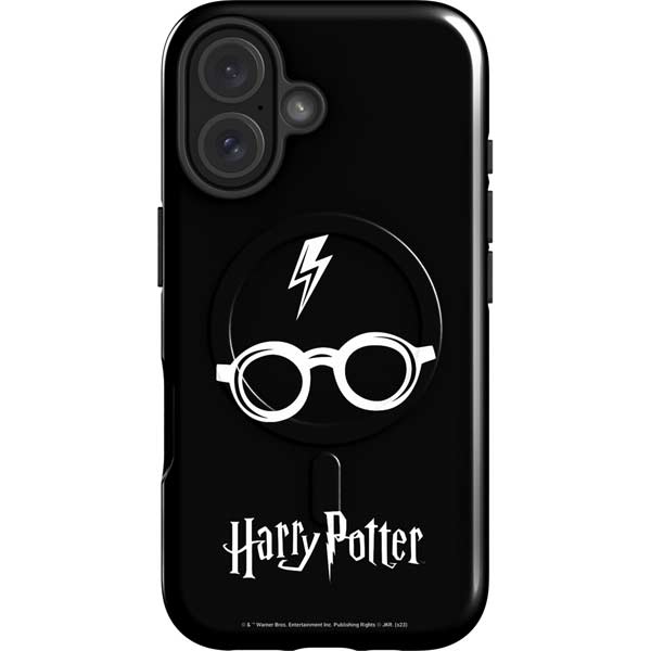 Wizarding World Harry Potter Scar and Glasses iPhone 16 Magsafe Impact Case