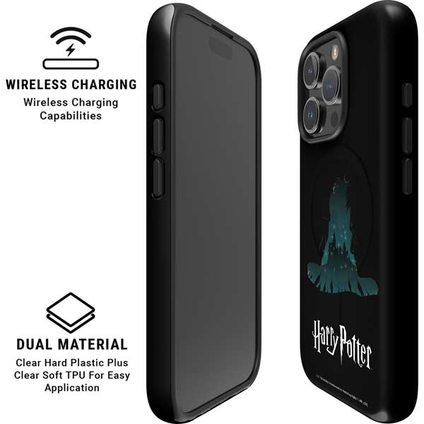 Wizarding World Harry Potter Hats and Hogwarts iPhone 16 Pro Magsafe Impact Case