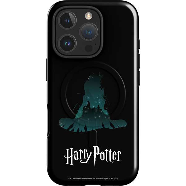 Wizarding World Harry Potter Hats and Hogwarts iPhone 16 Pro Max Magsafe Impact Case