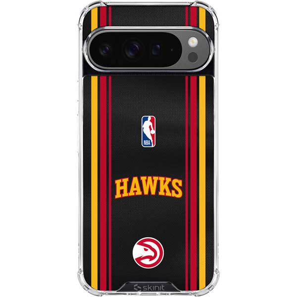 NBA Atlanta Hawks Jersey Google Pixel 10 Pro XL Clear Case