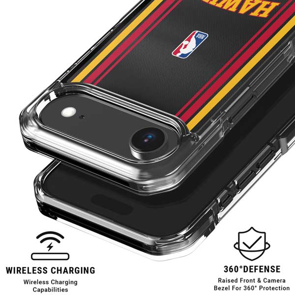NBA Atlanta Hawks Jersey iPhone 17 Air Clear Case