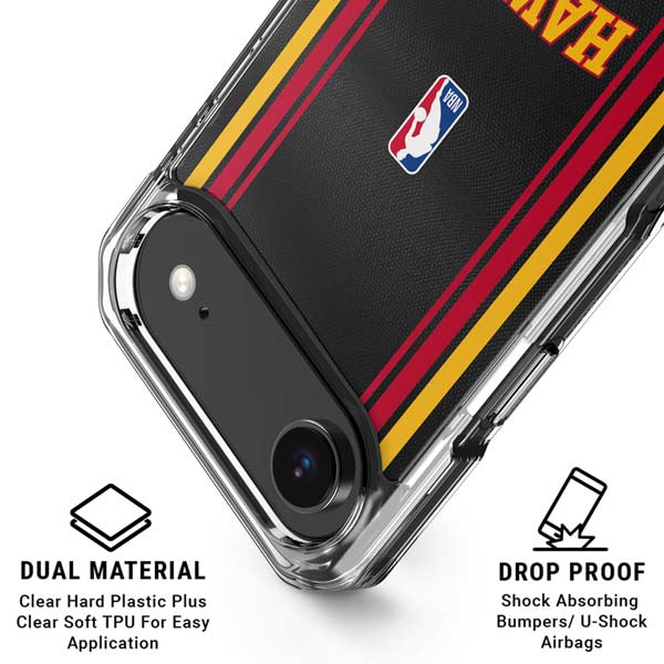 NBA Atlanta Hawks Jersey iPhone 17 Air Clear Case