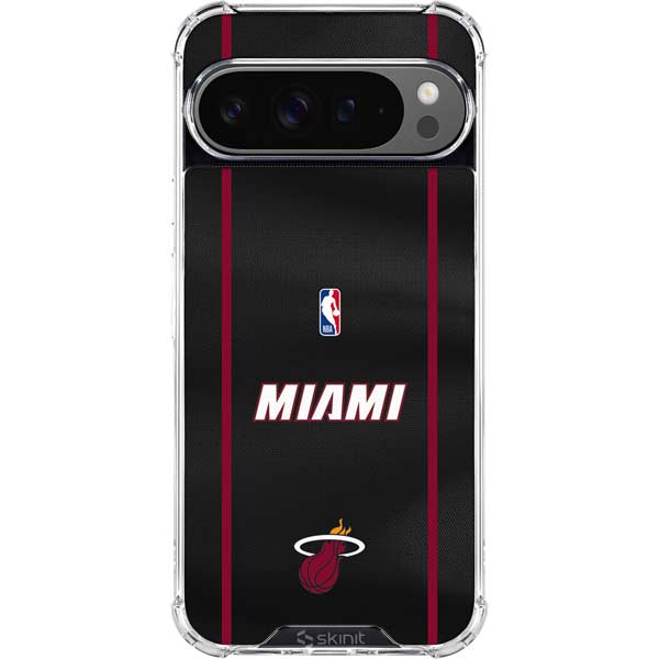 NBA Miami Heat Jersey Google Pixel 10 Pro Clear Case