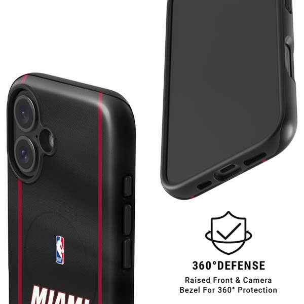 NBA Miami Heat Jersey iPhone 16 Magsafe Impact Case