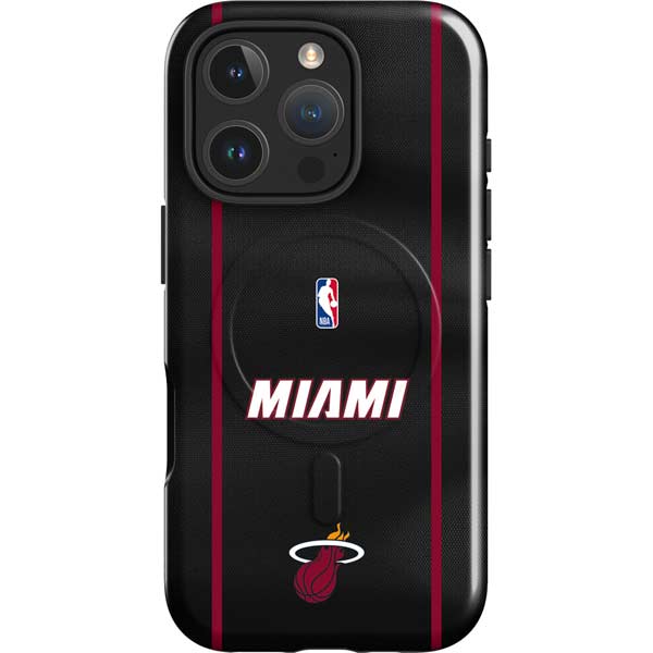 NBA Miami Heat Jersey iPhone 16 Pro Max Magsafe Impact Case