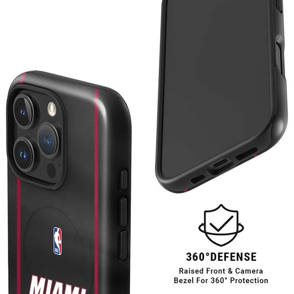 NBA Miami Heat Jersey iPhone 16 Pro Max Magsafe Impact Case