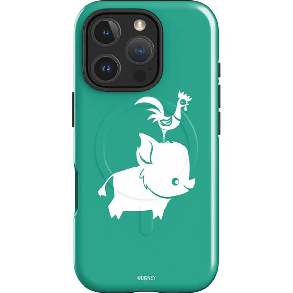 Disney Princess Moana Heihei and Pua iPhone 16 Pro Max Magsafe Impact Case