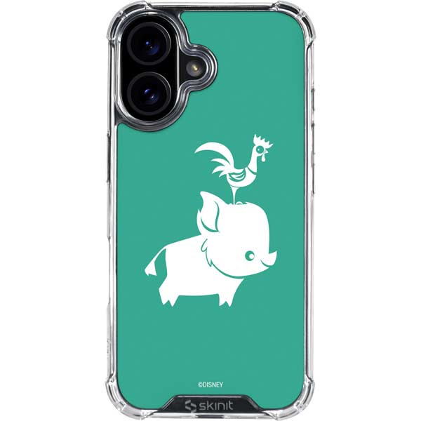 Disney Princess Moana Heihei and Pua iPhone 17 Clear Case
