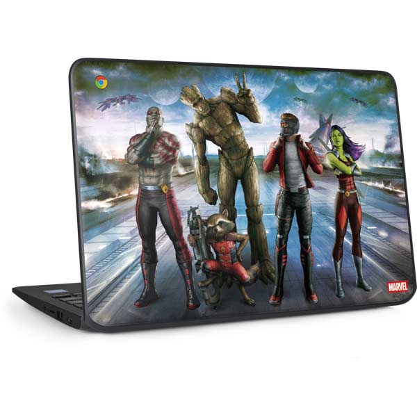 Marvel Guardians of the Galaxy Hero Squad HP Chromebook Skin