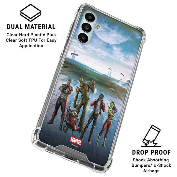 Marvel Guardians of the Galaxy Hero Squad Galaxy A13 5G Clear Case