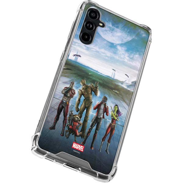 Marvel Guardians of the Galaxy Hero Squad Galaxy A54 5G Clear Case