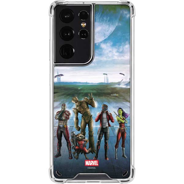Marvel Guardians of the Galaxy Hero Squad Galaxy S21 Ultra 5G Clear Case