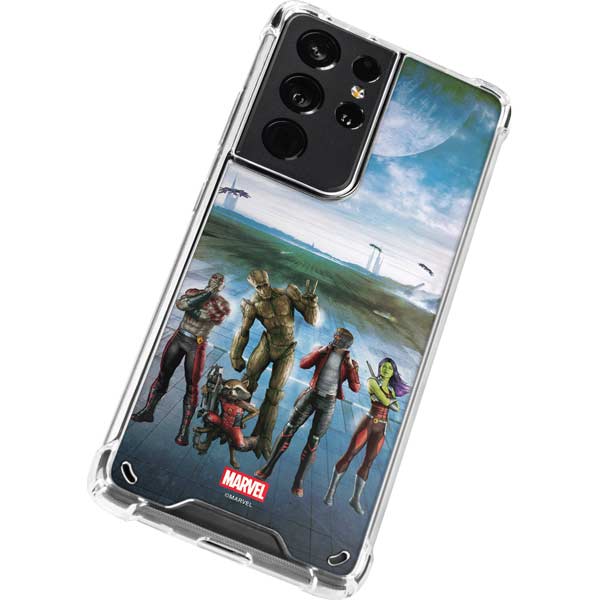 Marvel Guardians of the Galaxy Hero Squad Galaxy S21 Ultra 5G Clear Case
