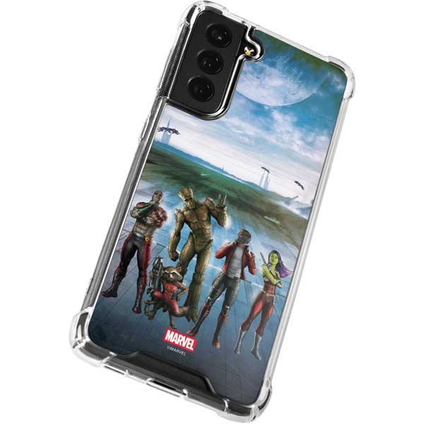 Marvel Guardians of the Galaxy Hero Squad Galaxy S22 Clear Case