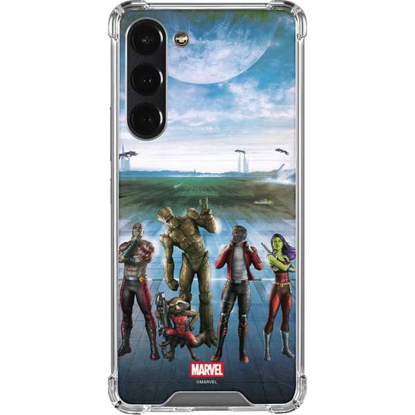 Marvel Guardians of the Galaxy Hero Squad Galaxy S23 Plus Clear Case