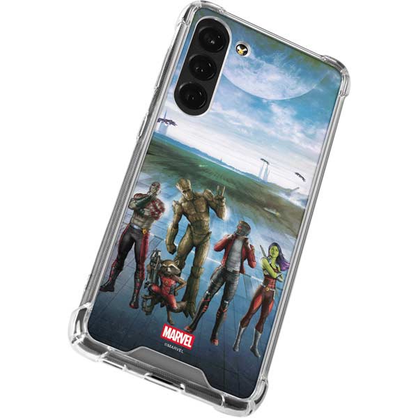 Marvel Guardians of the Galaxy Hero Squad Galaxy S23 Plus Clear Case