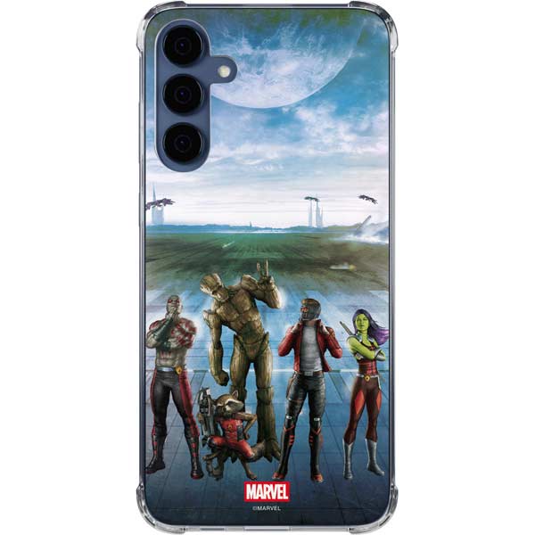 Marvel Guardians of the Galaxy Hero Squad Galaxy S24 Clear Case