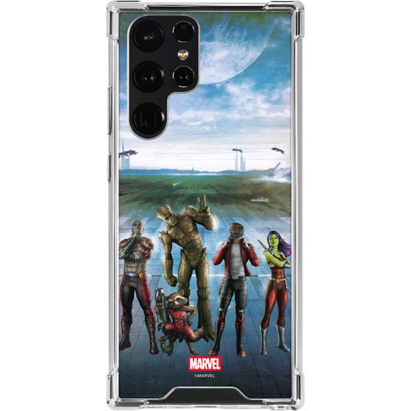 Marvel Guardians of the Galaxy Hero Squad Galaxy S24 Ultra Clear Case